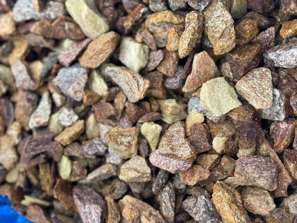 Златолит персиковый декоративная каменная крошка купить в Пермском крае