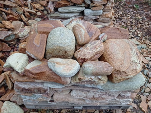 Златолит жёлтый, жёлто-зелёный глыбки и валуны для ланшафтного дизайна купить в Пермском крае