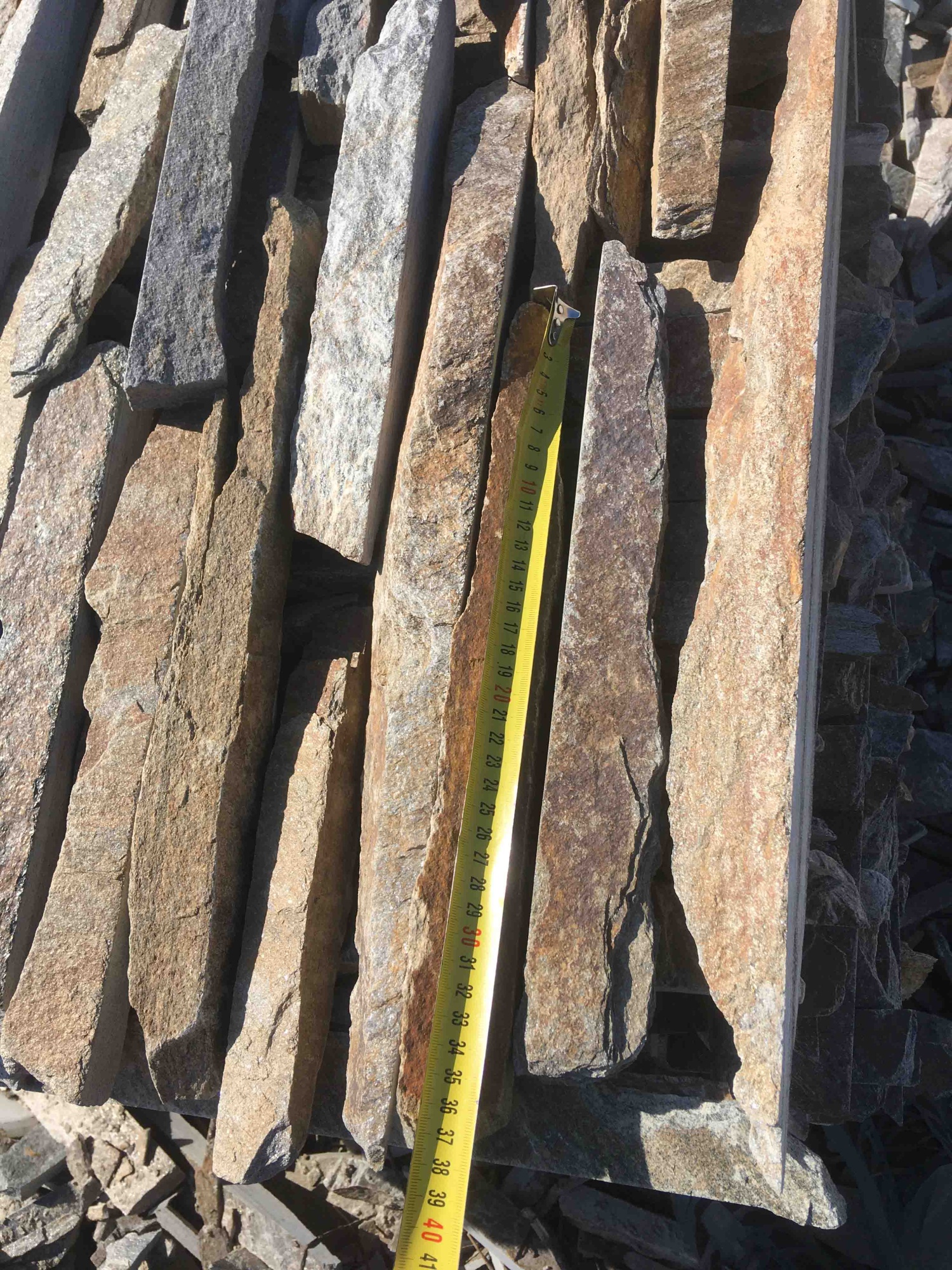 Горбушка златолит мультиколор для облицовки купить в Пермском крае