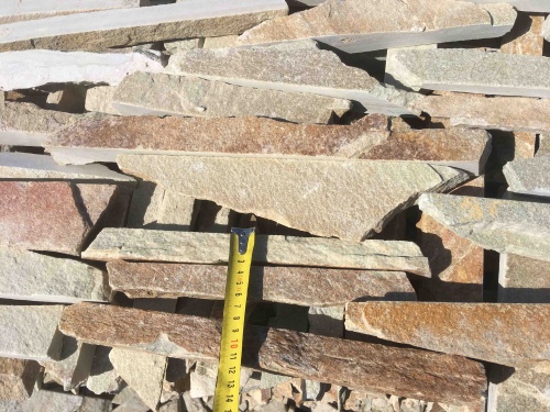 Горбушка златолит золотистый для облицовки купить в Пермском крае