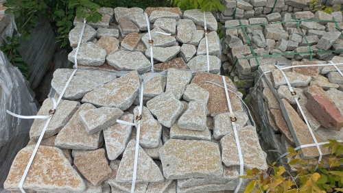 Гранитный плитняк галтованный для парковки купить в Пермском крае