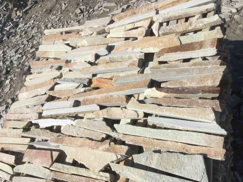 Горбушка златолит золотистый для облицовки купить в Пермском крае