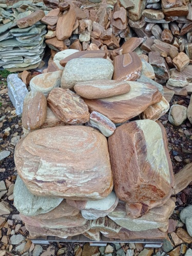 Златолит жёлтый, жёлто-зелёный глыбки и валуны для ланшафтного дизайна купить в Пермском крае