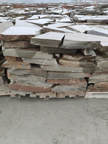 Плитняк песчаник серо-зелёный для мощения 60-65 мм купить в Пермском крае